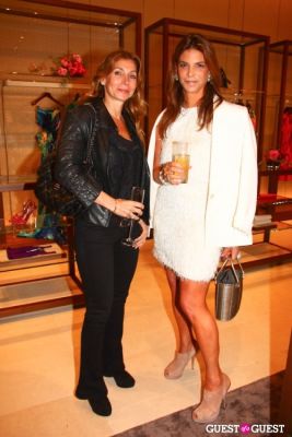 dina de-luca-chartouni in Ferragamo Flagship Re-Opening and Mr & Mrs. Smith Launch Event