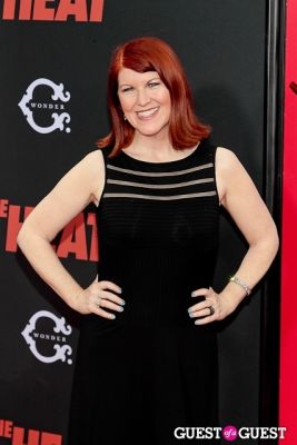 kate flannery in The Heat Premiere