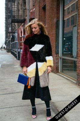 kate foley in NYFW Street Style Day 3