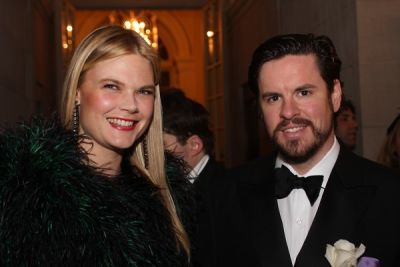 kate schelter in Young Fellows of the Frick with the Diamond Deco Ball