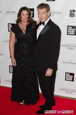 pierce brosnan in 40th Annual Chaplin Awards honoring Barbra Streisand