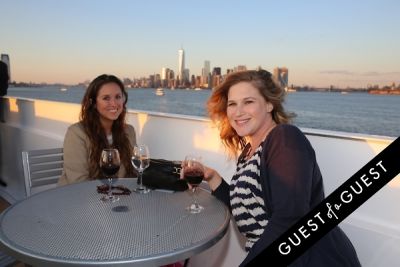 kellie acciard in Hornblower Re-Dedication & Christening at South Seaport's Pier 15