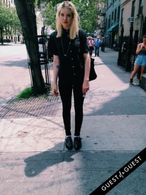 kelsey ferguson in Summer 2014 NYC Street Style