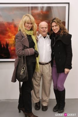 kim keever in Bowry Lane group exhibition opening at Charles Bank Gallery