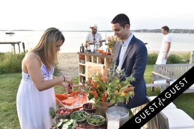 tom strong-grinsell in Cointreau & Guest of A Guest Host A Summer Soiree At The Crows Nest in Montauk
