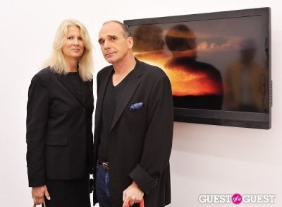 lance kinz in Kim Keever opening at Charles Bank Gallery