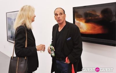 lance kinz in Kim Keever opening at Charles Bank Gallery