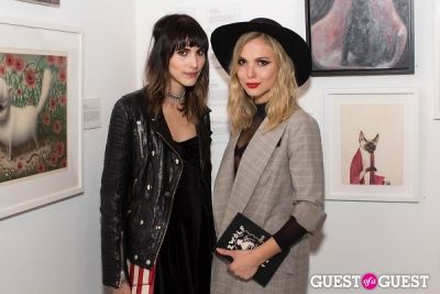 z berg in Cat Art Show Los Angeles Opening Night Party at 101/Exhibit