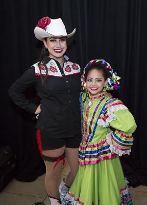 larissa ballardo in The Shops at Montebello Hispanic Heritage Month Event