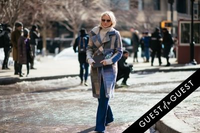 laura brown in NYFW Street Style Day 7