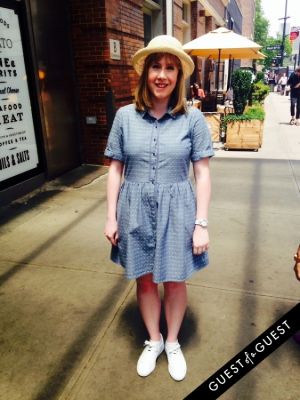 laura holmes in Summer 2014 NYC Street Style