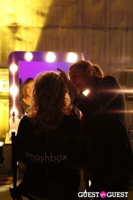 laura jane in The Face/Off event at Smashbox Studios