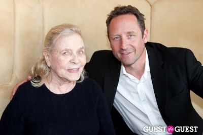 lauren bacall-and-sam-robards in 5th Annual Greenhouse Project Benefit