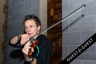 laurie anderson in EN Japanese Brasserie 10th Anniversary Celebration