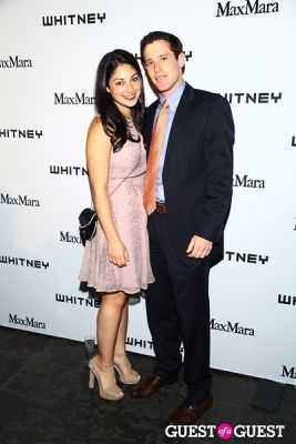 leila mabourakh-and-matthew-heiman in 2013 Whitney Art Party