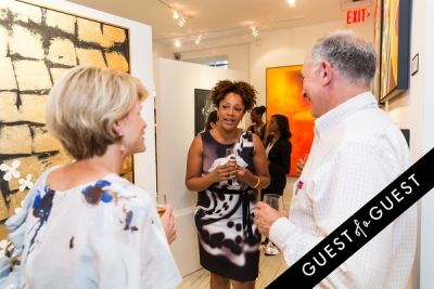 libby martin in P Street Gallerie Opening