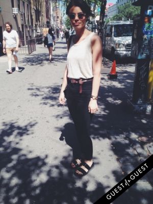 liz schlegel in Summer 2014 NYC Street Style