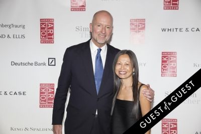 lorre eng-and-richard-walker in American Folk Art Museum Gala Cocktail Hour