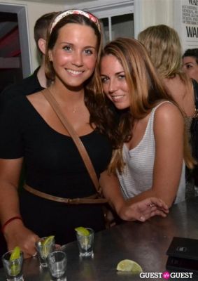 maggie mcglinchy in Blue and Cream party at Georgica with Samantha Ronson