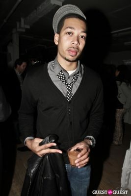 malachi rivers in Andrew Buckler FW10 After Party