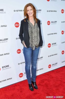 marcia cross in Leica Store Los Angeles: Grand Opening