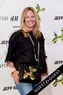 maria bell in Jeff Koons for H&M Launch Party
