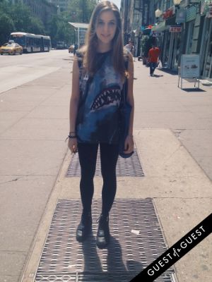 maria coleiro in Summer 2014 NYC Street Style