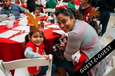 maria milian in The Shops at Montebello Kidgits Breakfast with Santa