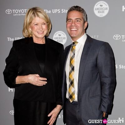 martha stewart in Martha Stewart and Andy Cohen and the Second Annual American Made Awards