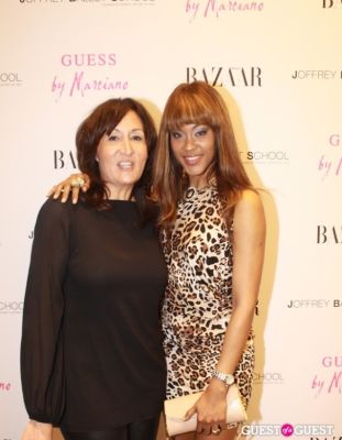 mary jimenez in Guess by Marciano and Harper's Bazaar Cocktail Party