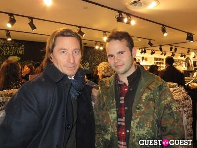 matthew bruch in H&M x Isabel Marant Launch Party