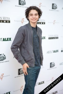 max burkholder in Los Angeles Premiere of ABOUT ALEX
