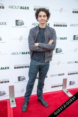 max burkholder in Los Angeles Premiere of ABOUT ALEX