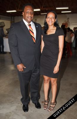 mayor butts in Onna Ehrlich LA Luxe Launch Party