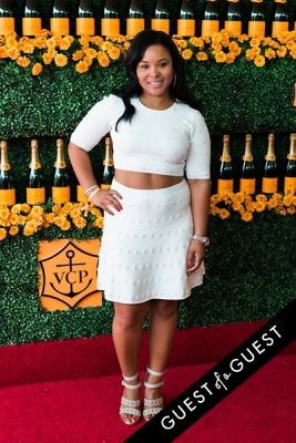 mechelle epps in The Sixth Annual Veuve Clicquot Polo Classic Red Carpet