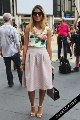 mel rodriguez in NYFW Style From the Tents: Street Style Day 3
