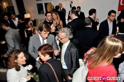 gregory cullen in Luxury Listings NYC launch party at Tui Lifestyle Showroom