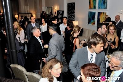 mitchell newman in Luxury Listings NYC launch party at Tui Lifestyle Showroom
