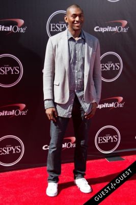 metta world-peace in The 2014 ESPYS at the Nokia Theatre L.A. LIVE - Red Carpet