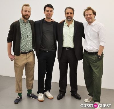 michael bank-christoffersen in Daniel Mort - Obliquity opening at Charles Bank Gallery