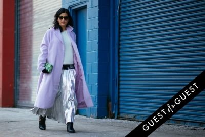 michelle lee in NYFW Street Style Day 5