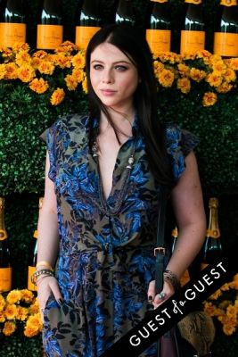 michelle trachtenberg in The Sixth Annual Veuve Clicquot Polo Classic Red Carpet