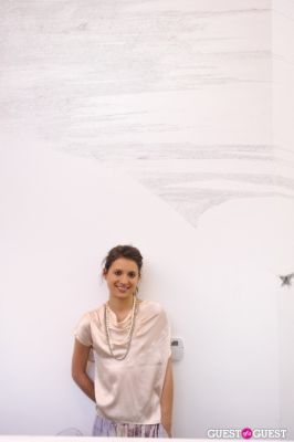 mikaela bradburry in Third Order exhibition opening event at Charles Bank Gallery