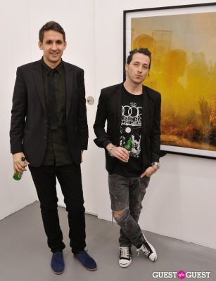 mikkel fischer in Bowry Lane group exhibition opening at Charles Bank Gallery