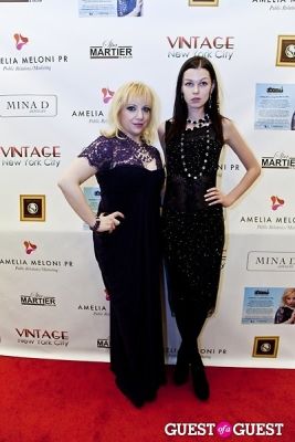 vintage nyc in Mina D Holiday Glamour Party