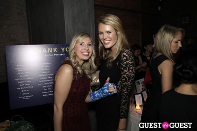 molly campbell-and-samantha-pebley in Project Sunshine's 4th Annual Young Leadership Holiday Party