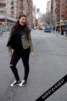 monique kamali in NYU Street Style 2015