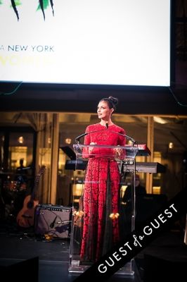 morena baccarin in Brazil Foundation XII Gala Benefit Dinner NY 2014