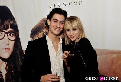 beau campbell in Tortoise & Blonde Eyewear Collection Launch