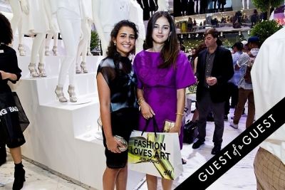 layan alireza in Jeff Koons for H&M Launch Party